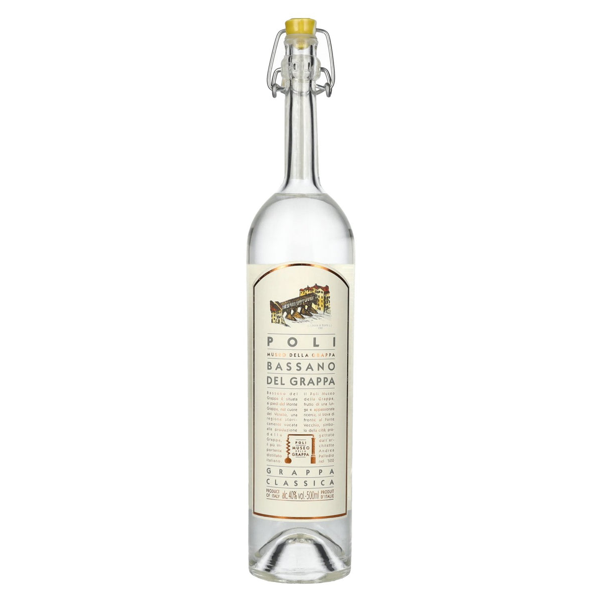 Poli Bassano del Grappa Classica 40% Vol. 0.5l
