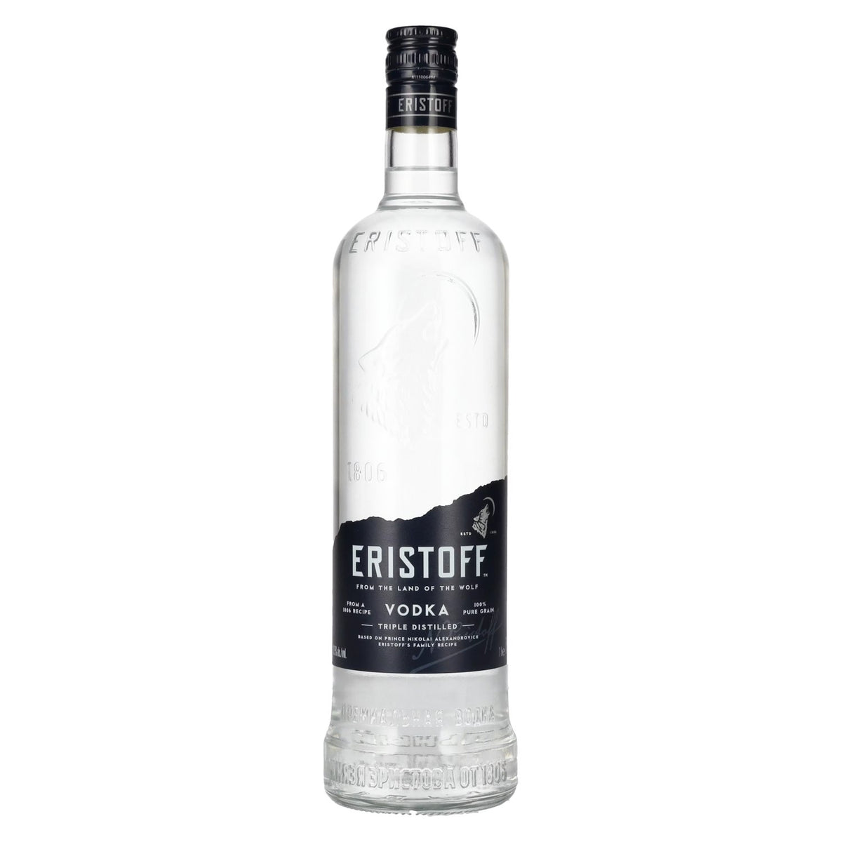 Eristoff Premium Vodka 37.5% Vol. 1L