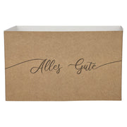Wrap-around label All the best for 2-bottle gift box
