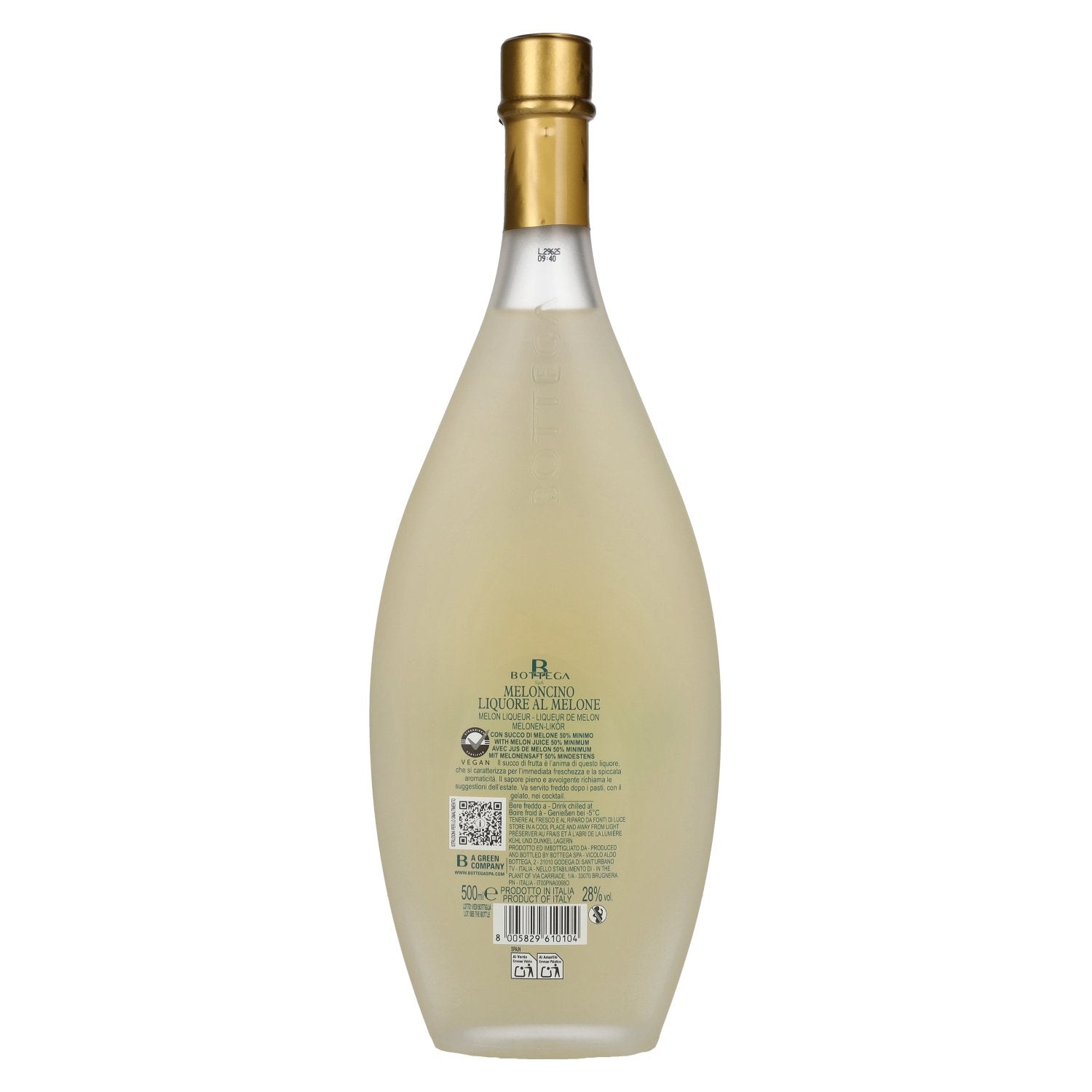 Bottega MELONCINO Melone Liqueur 28% Vol. 0,5l