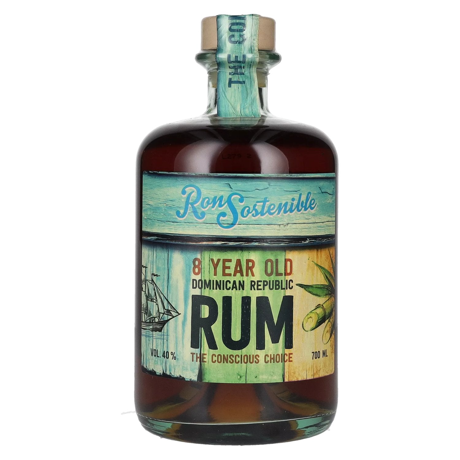 Ron Sostenible 8 Years Old The Conscious Choice Rum 40% Vol. 0.7l