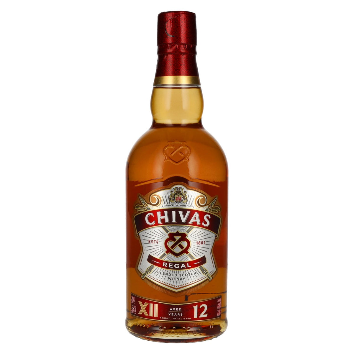 Chivas Regal 12 Years Old Blended Scotch Whisky 40% Vol. 0.7l