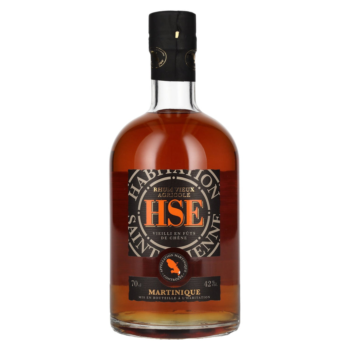 Rhum HSE Vieux Agricole Martinique 42% vol. 0.7 l