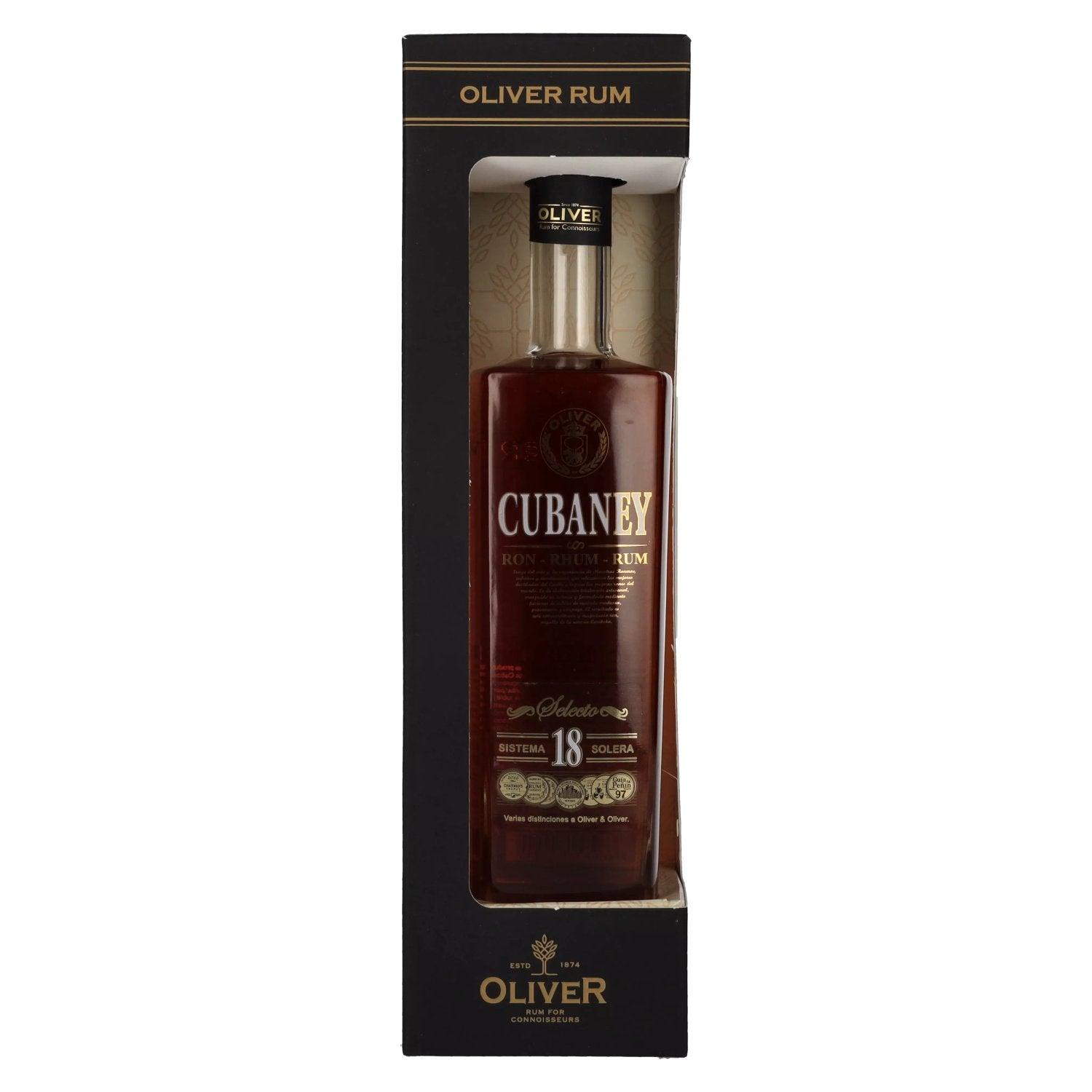 Ron Cubaney SELECTO 18 Sistema Solera 38% Vol. 0,7l in Geschenkbox
