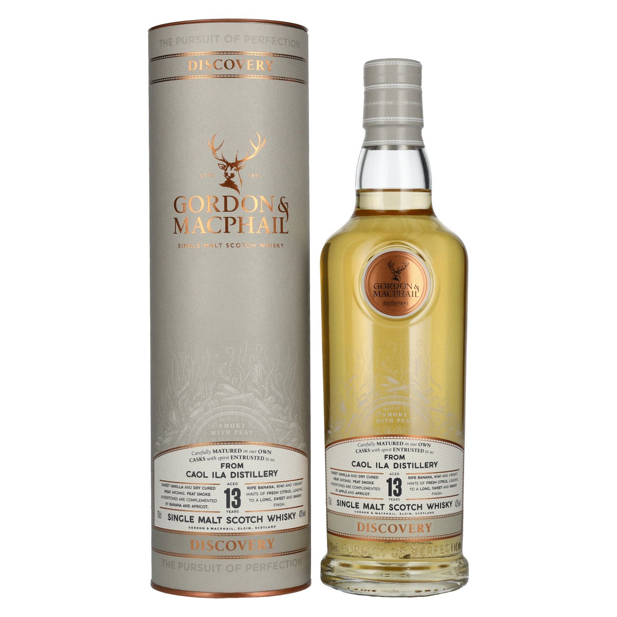 Gordon & MacPhail CAOL ILA 13 Years Old DISCOVERY Single Malt Scotch Whisky 43% Vol. 0.7L in Gift Box