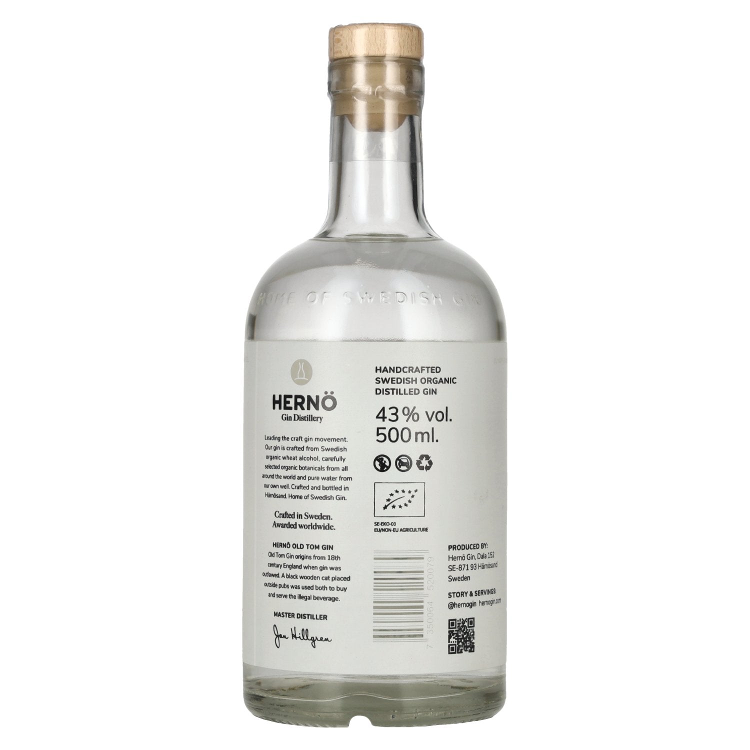 Hernö OLD TOM GIN 43% Vol. 0.5l
