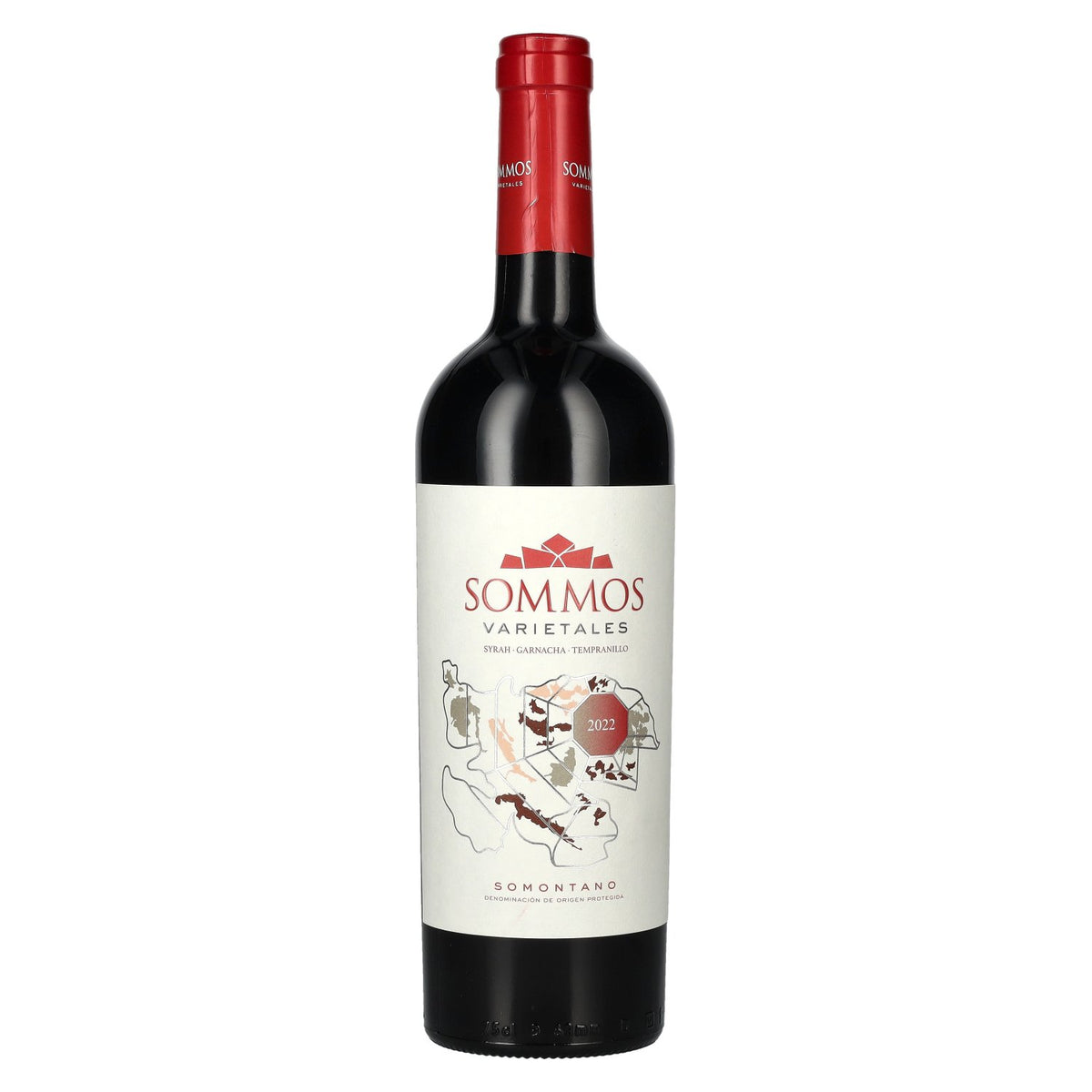 SOMMOS Varietales Somontano D.O.P 2022 14% Vol. 0.75l