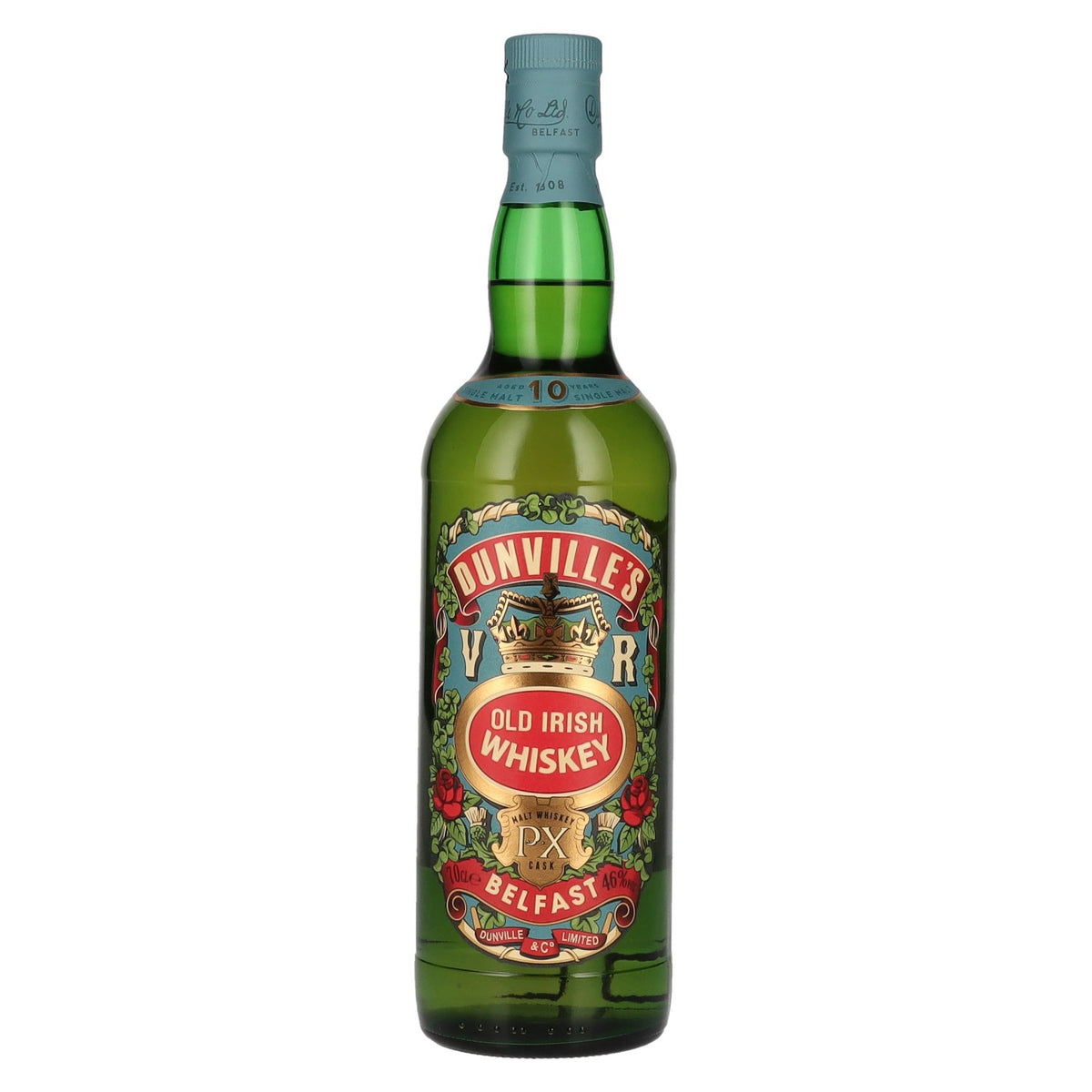 Dunville's 10-Year-Old Single Malt Irish Whiskey PX Cask 46% vol. 0.7 l