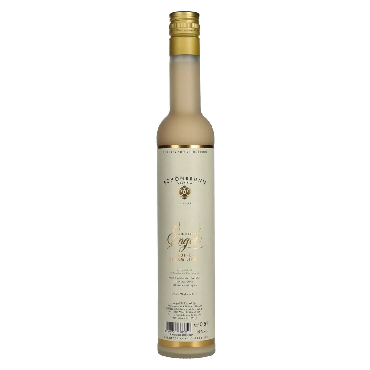 Schönbrunn Vienna Golden Angel Truffle Cream Liqueur 15% Vol. 0.5l