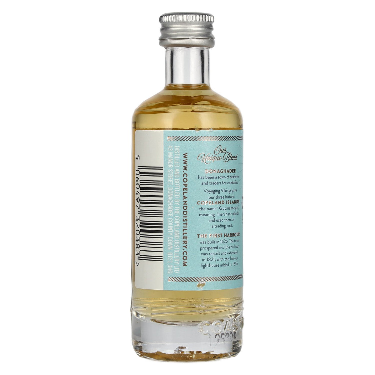 Copeland Distillery Merchant's Blended Irish Whiskey 40% ABV 0.05l