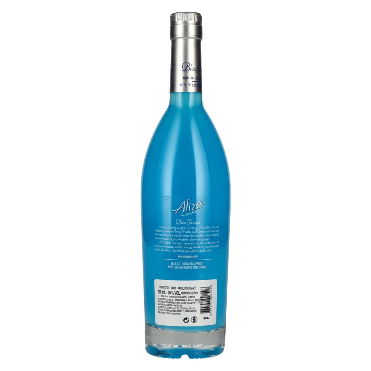Alizé Bleu Passion Liqueur 20% ABV 0.7l
