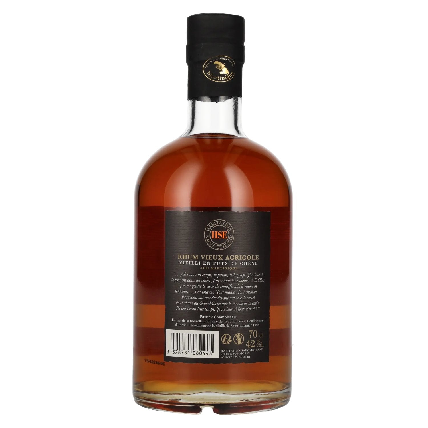 HSE Rhum Vieux Agricole Martinique 42% Vol. 0.7l