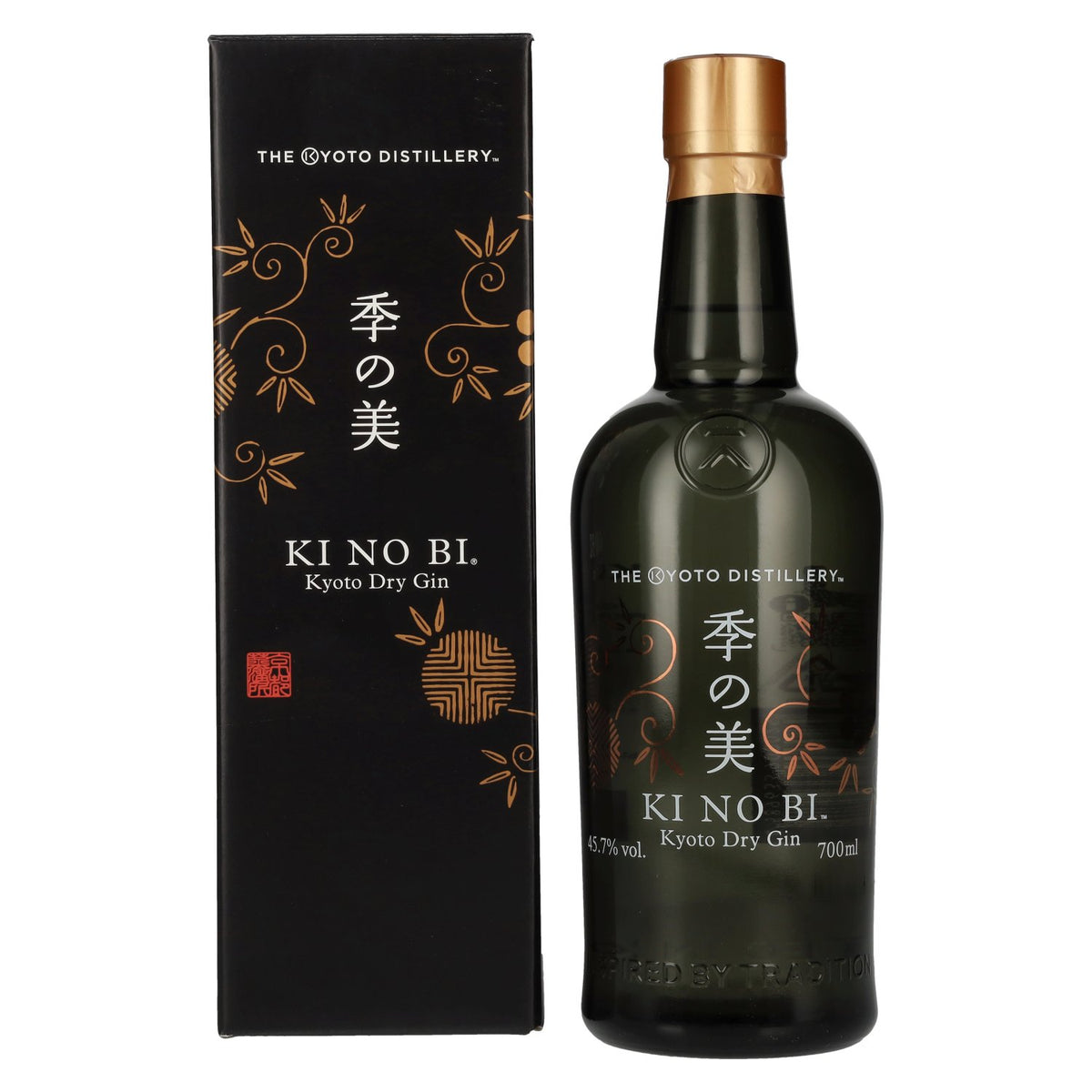 KI NO BI Kyoto Dry Gin 45,7% Vol. 0,7l in Geschenkbox