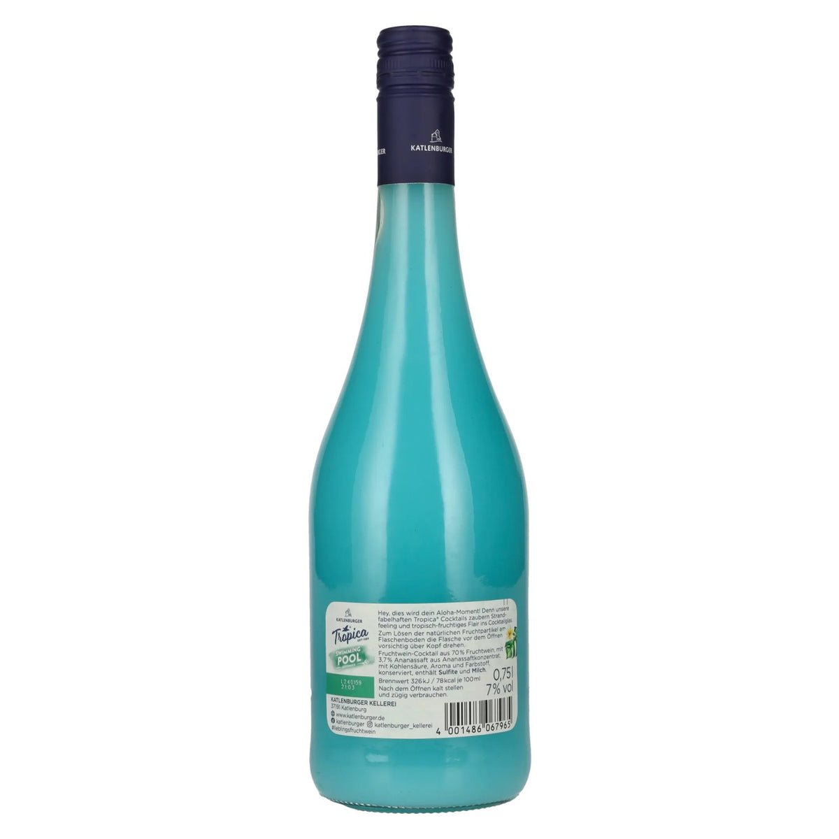 Katlenburger Tropica Cocktail Swimming Pool 7% Vol. 0.75l