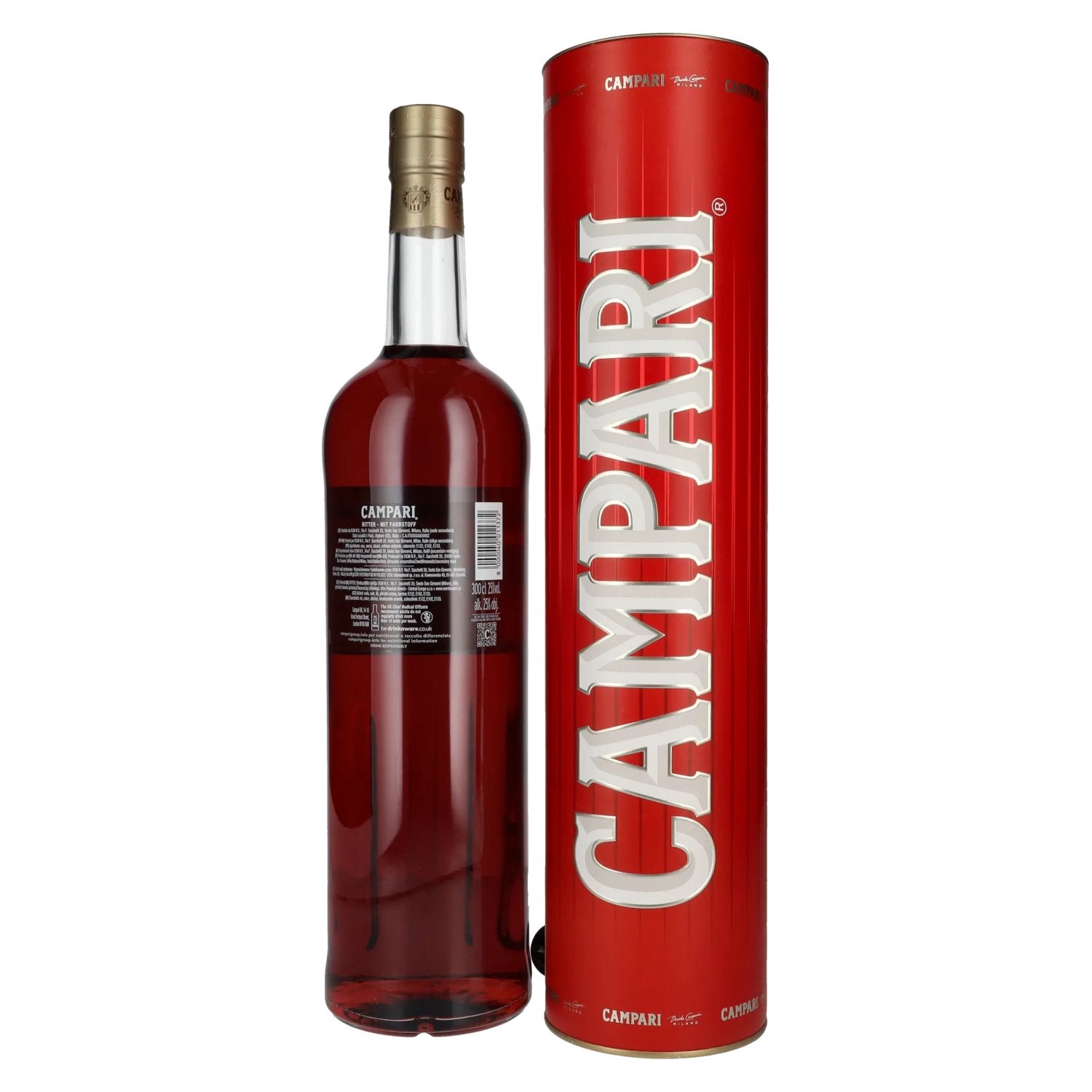 Campari Bitter 25% Vol. 3l in Geschenkbox mit Ausgießer