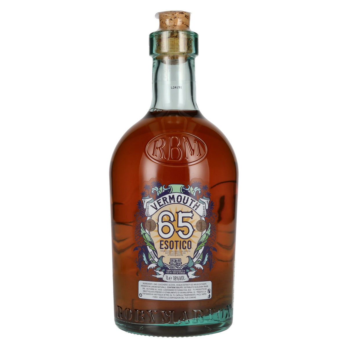 Roby Marton Vermouth 65 ESOTICO 18% ABV 1 litre