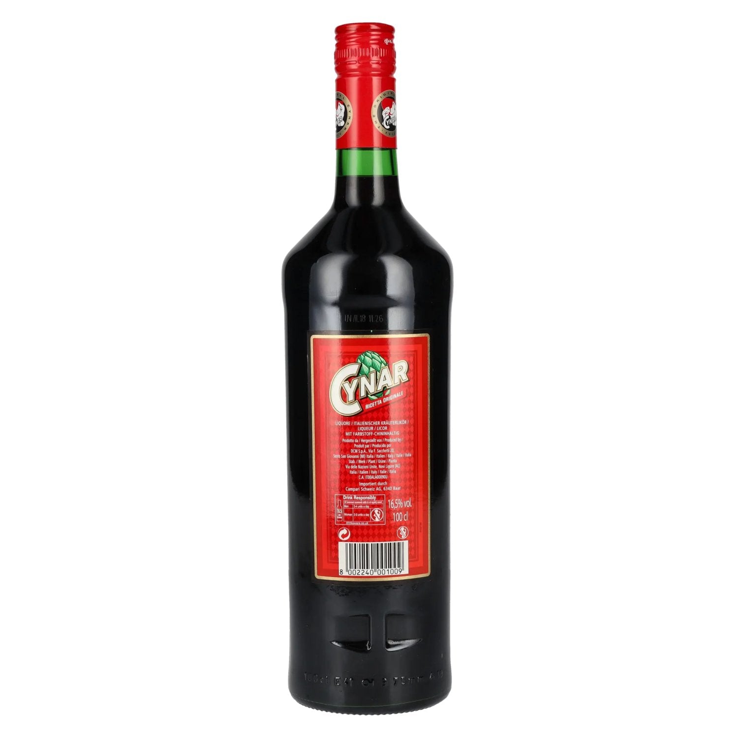 Cynar Bitter 16,5% Vol. 1l