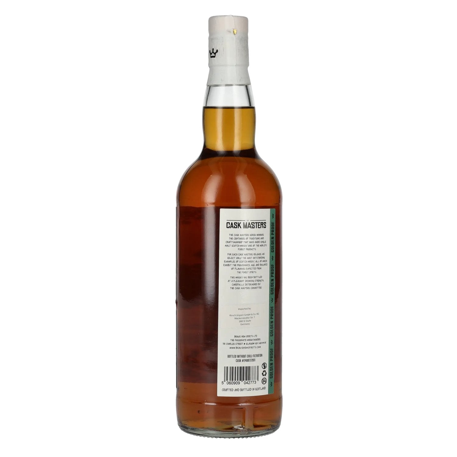 Brave New Spirits 13 Years Old NORTH BRITISH Cask Masters Single Grain #248817 2011 50.1% Vol. 0.7l