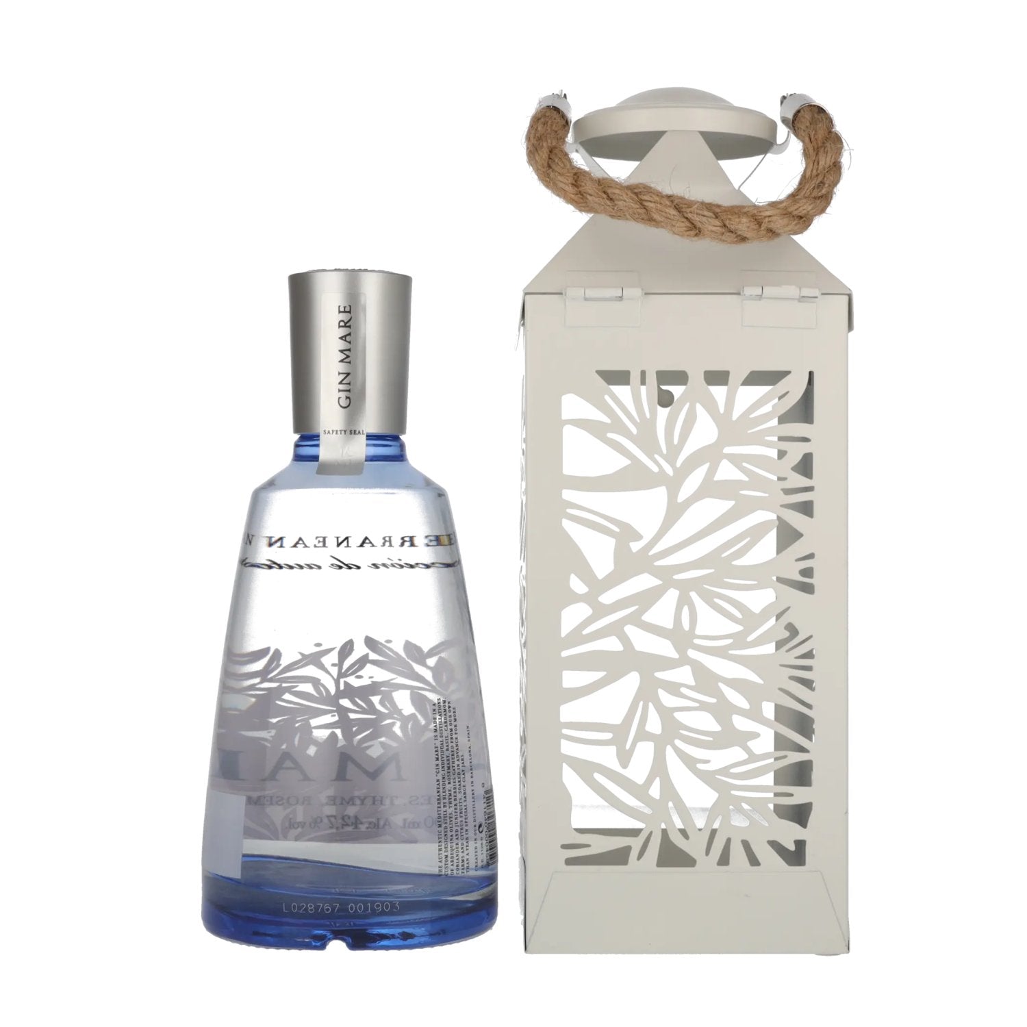 Gin Mare Mediterranean Gin 42.7% Vol. 0.7l Lantern Limited Edition