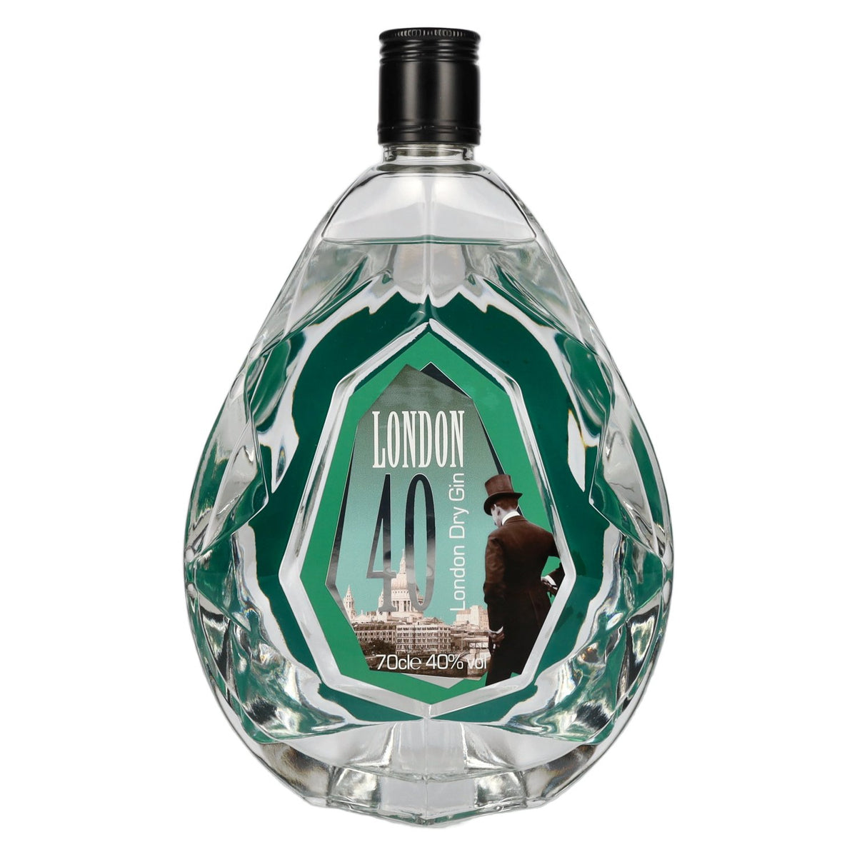 London 40 London Dry Gin 40% vol. 0.7 l