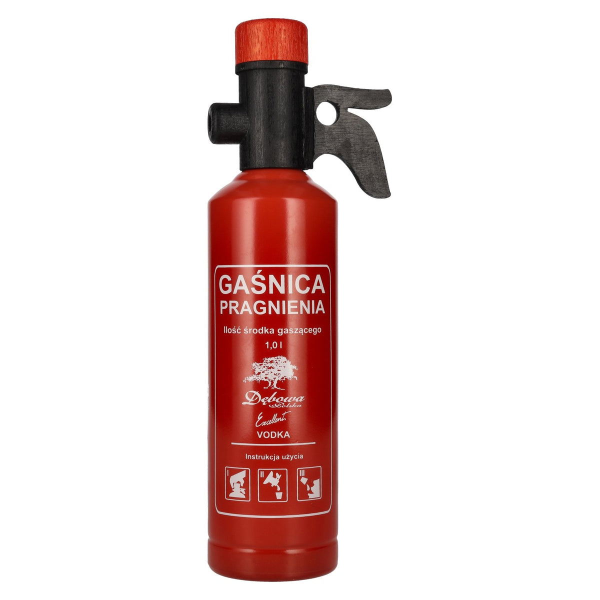 Debowa Wódka Thirst Quencher Fire Extinguisher 40% Vol. 1l