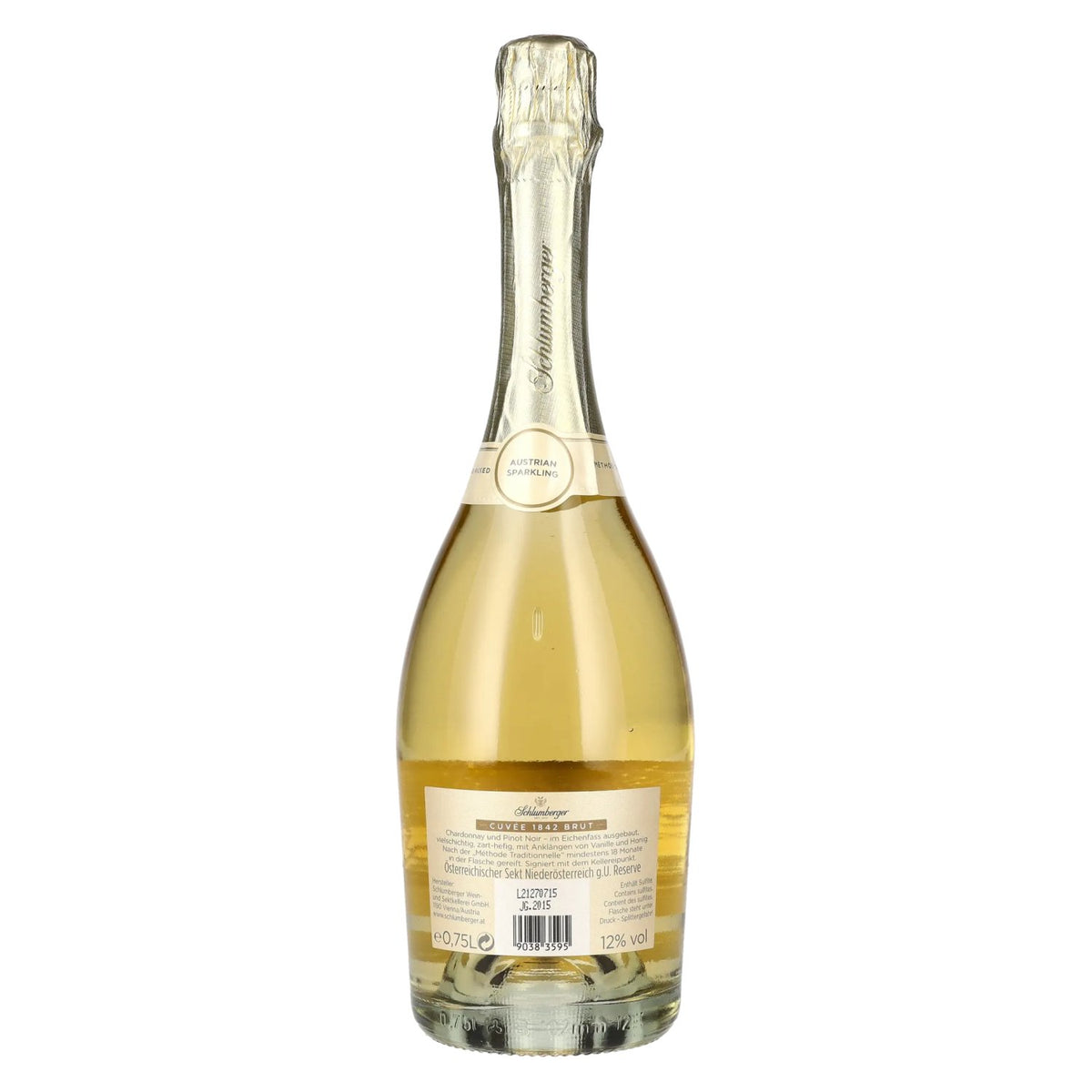 Schlumberger CUVÉE 1842 Reserve Brut 2015 12% Vol. 0.75l