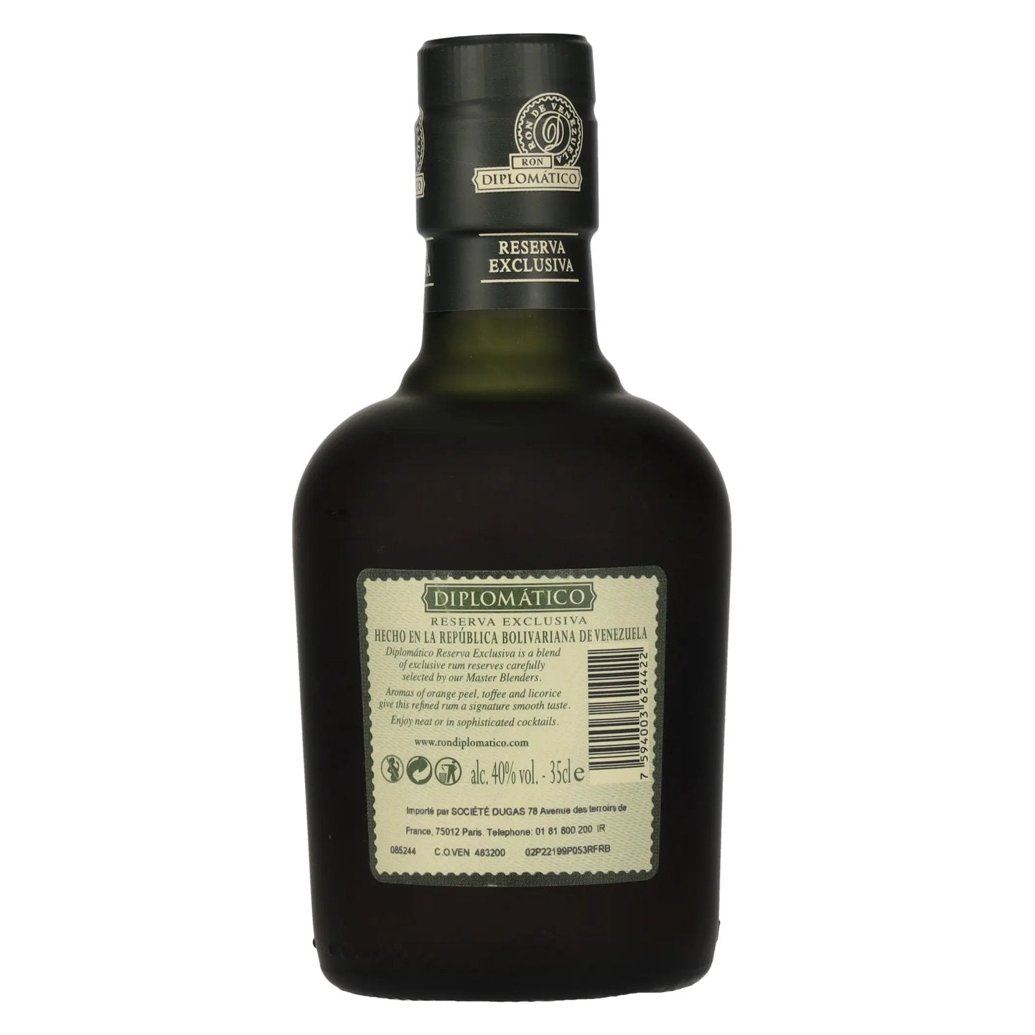 Diplomático RESERVA EXCLUSIVA Ron Antiguo 40% Vol. 0,35l