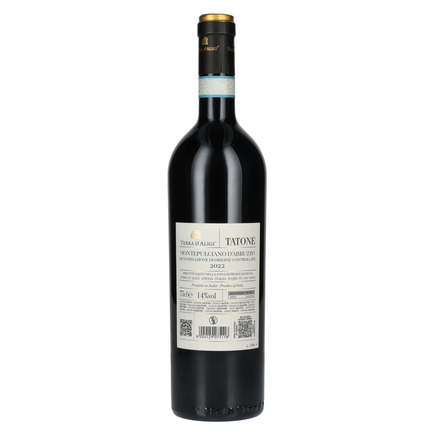 Terra d'Aligi Tatone Montepulciano d'Abruzzo DOC 2022 14% Vol. 0,75l