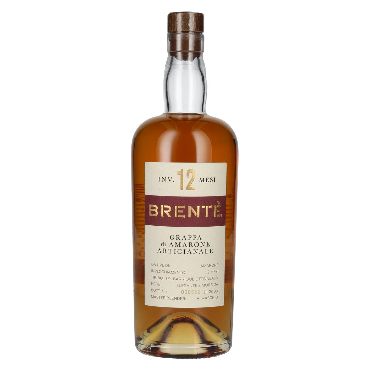 Maschio Beniamino AMARONE Aged 12 Months Grappa 40% Vol. 0.7l