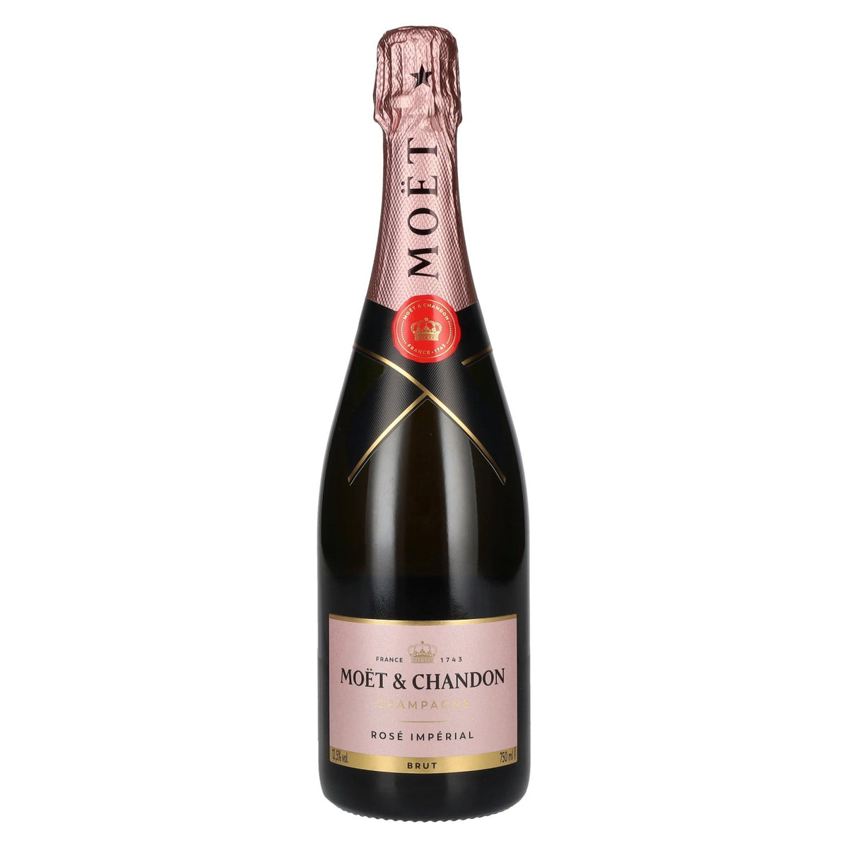 Moët &amp; Chandon Champagne ROSÉ IMPÉRIAL Brut 12.5% vol. 0.75l
