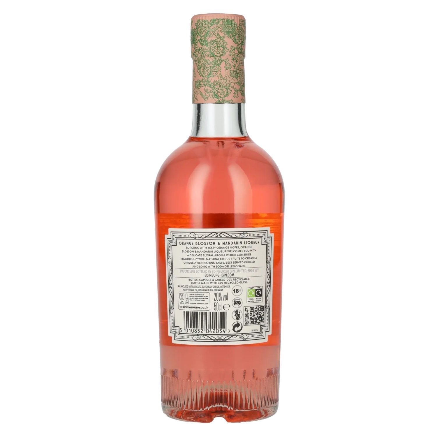 Edinburgh Spiced Orange Blossom & Mandarin Liqueur 20% Vol. 0,5l