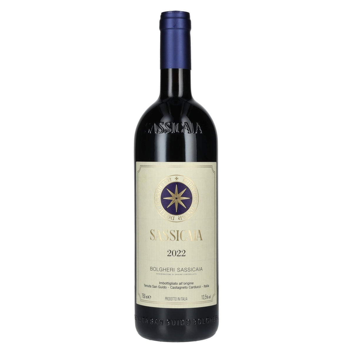 Tenuta San Guido Bolgheri Sassicaia DOC 2022 13,5% Vol. 0,75l