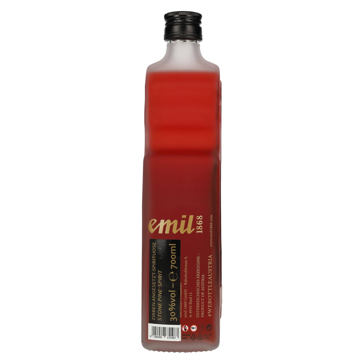 emil 1868 Zirben-Angesetzt 30% Vol. 0,7l in Österreich Flasche