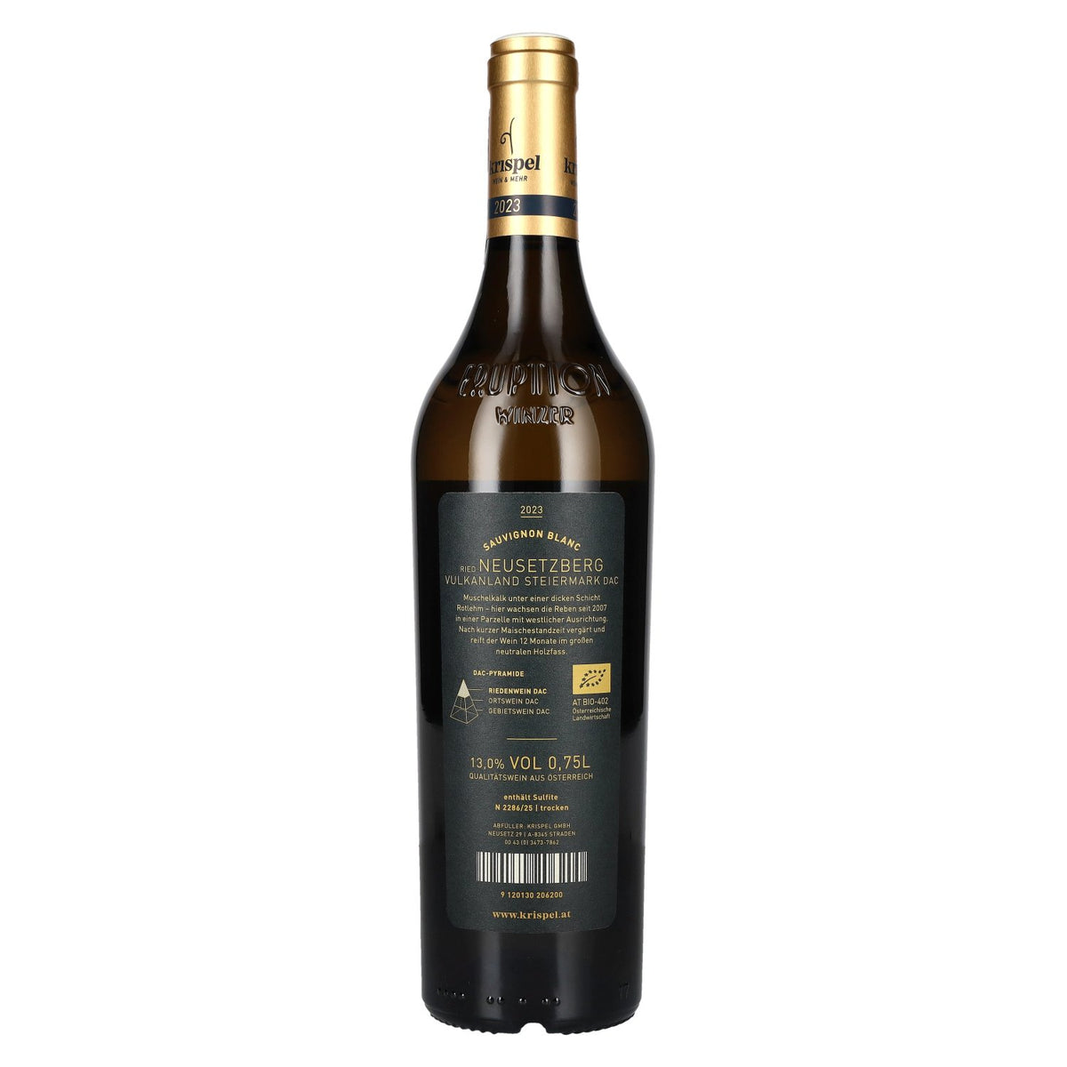 KRISPEL Sauvignon Blanc Ried Neusetzberg Vulkanland Steiermark DAC 2023 13% Vol. 0,75l