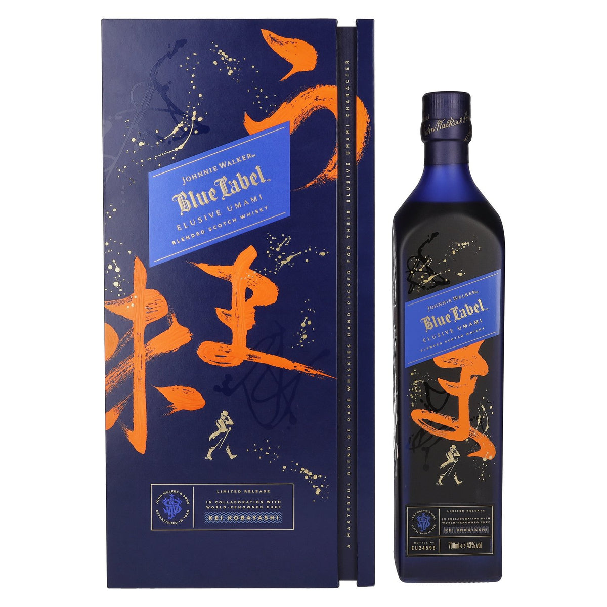 Johnnie Walker Blue Label ELUSIVE UMAMI Blended Scotch Whisky Limited Release 43% Vol. 0.7l in Gift Box