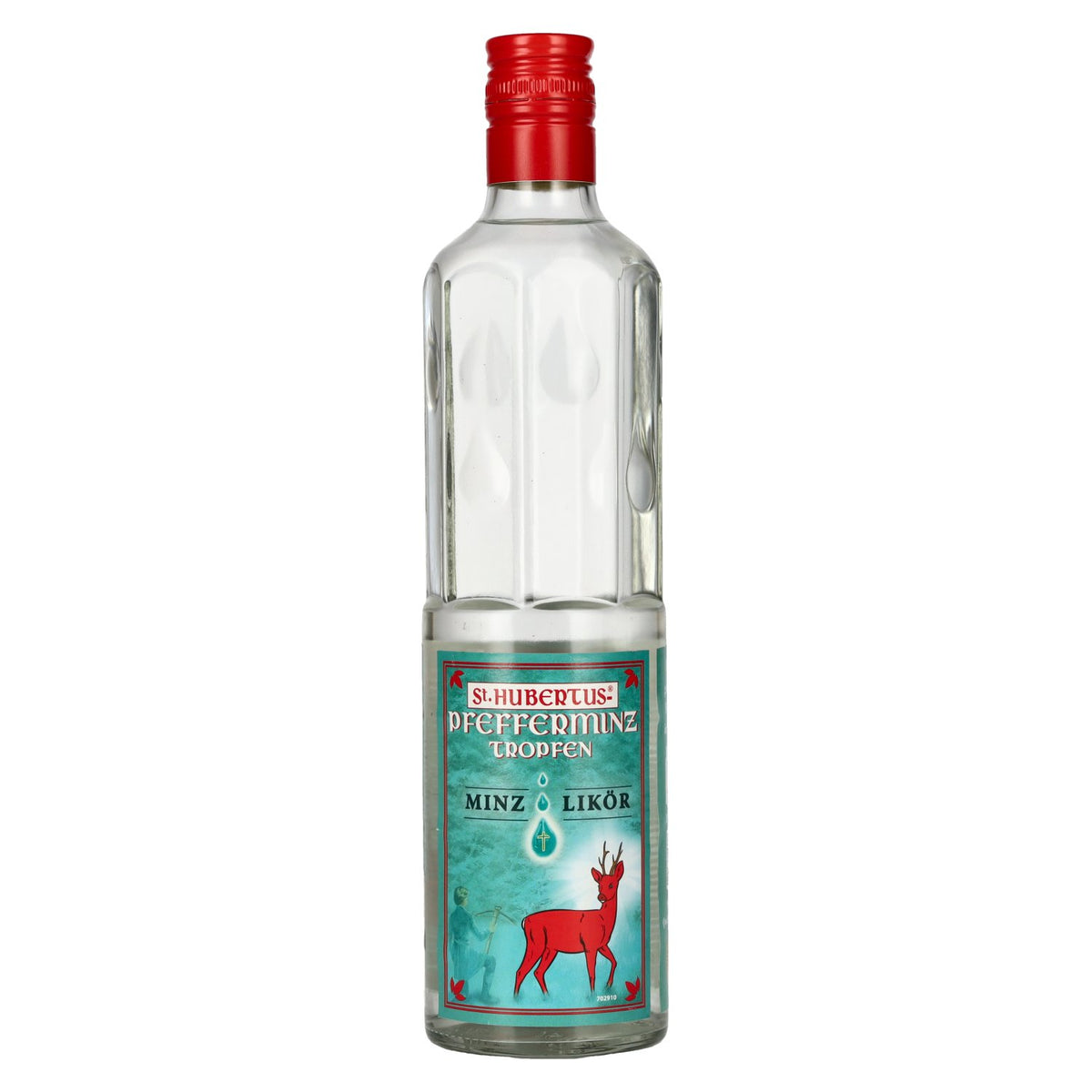 St. Hubertus PFEFFERMINZ Drops Mint Liqueur 18% vol. 0.5l
