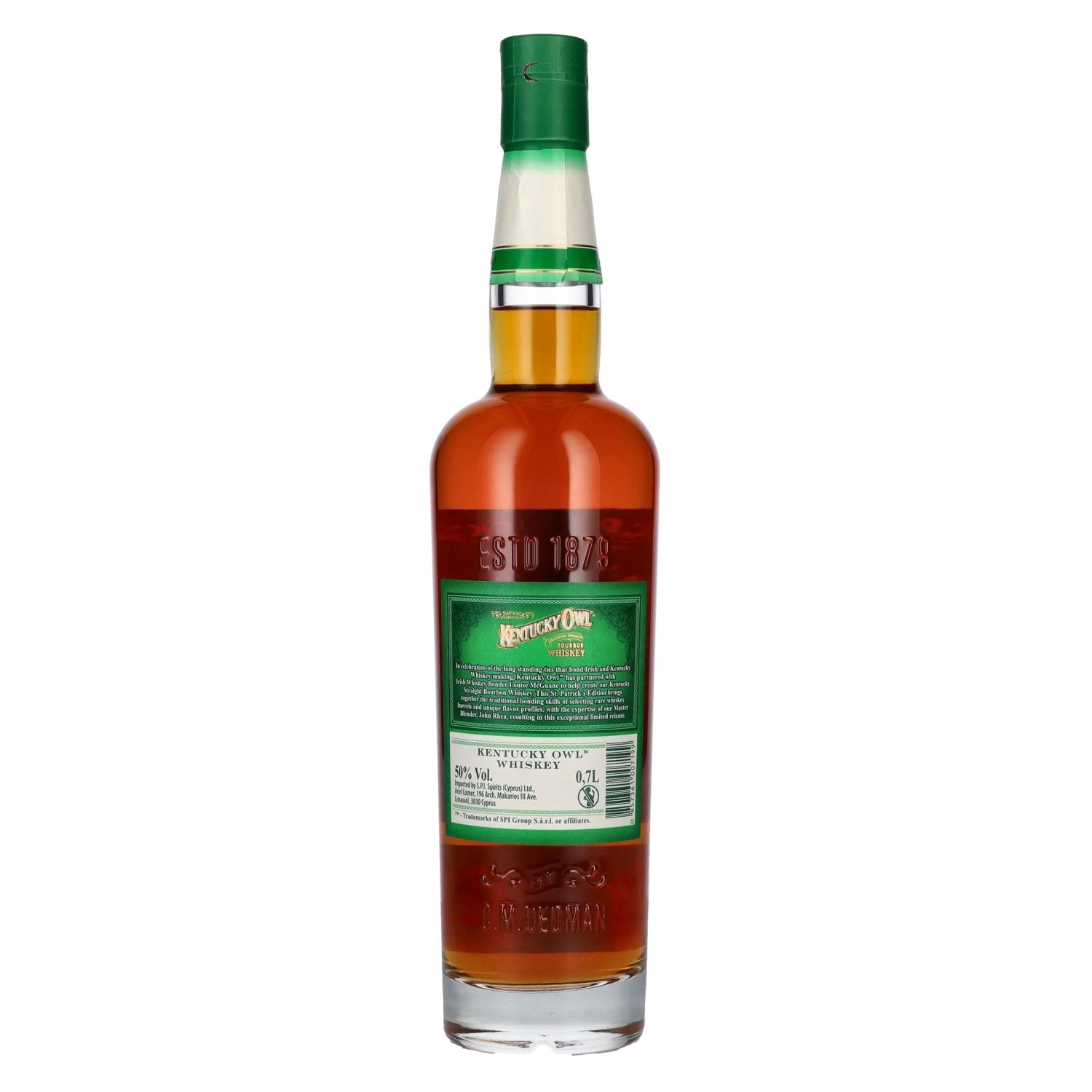 Kentucky Owl Bourbon Whiskey ST. PATRICK'S EDITION 50% Vol. 0.7l