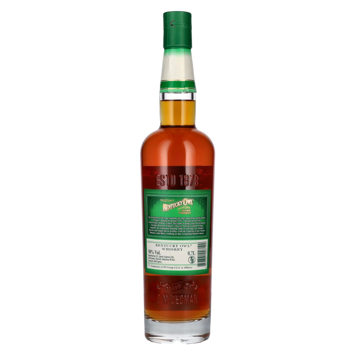 Kentucky Owl Bourbon Whisky ST. PATRICK'S EDITION 50% vol. 0.7 l