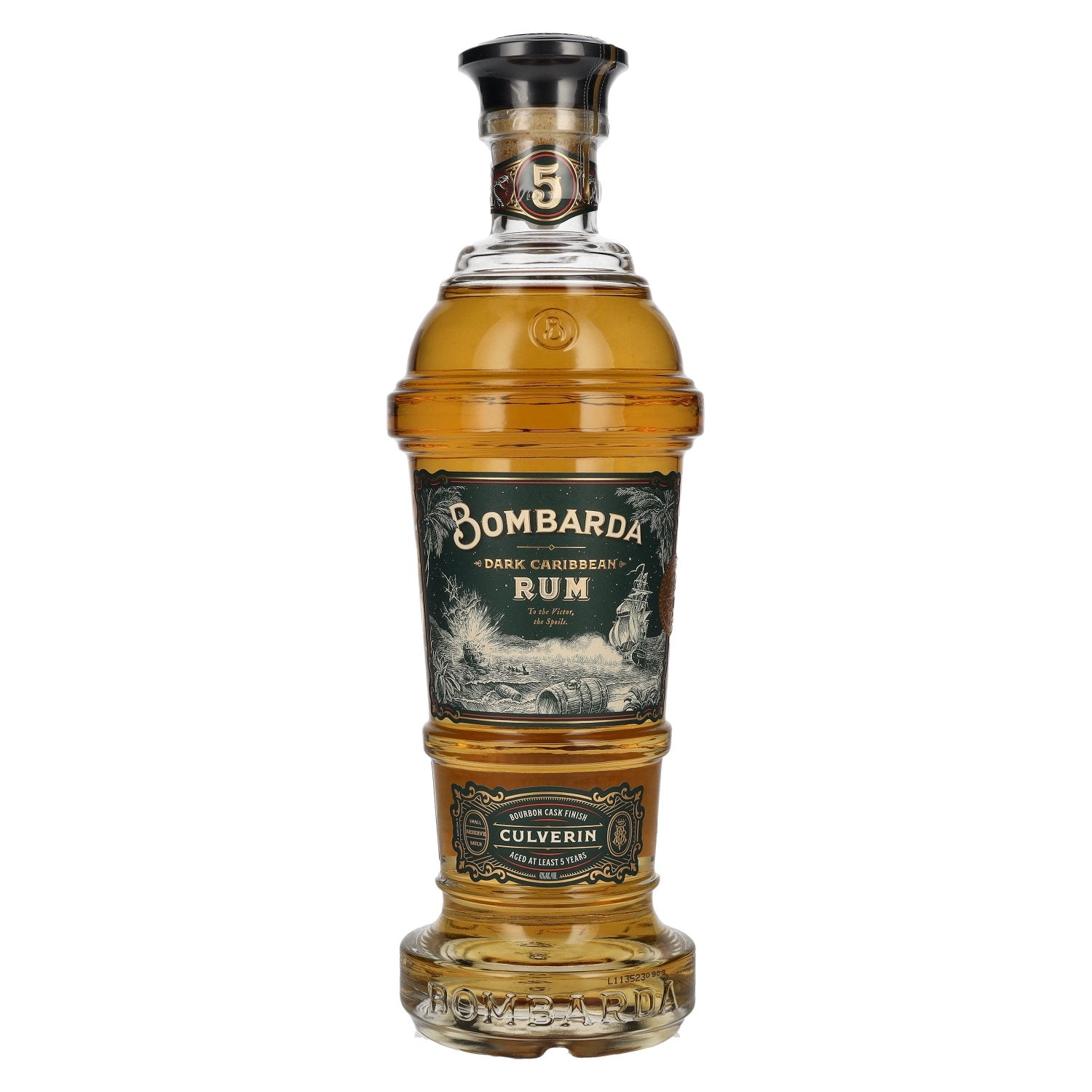 Bombarda CULVERIN Dark Caribbean Rum 43% Vol. 0.7l