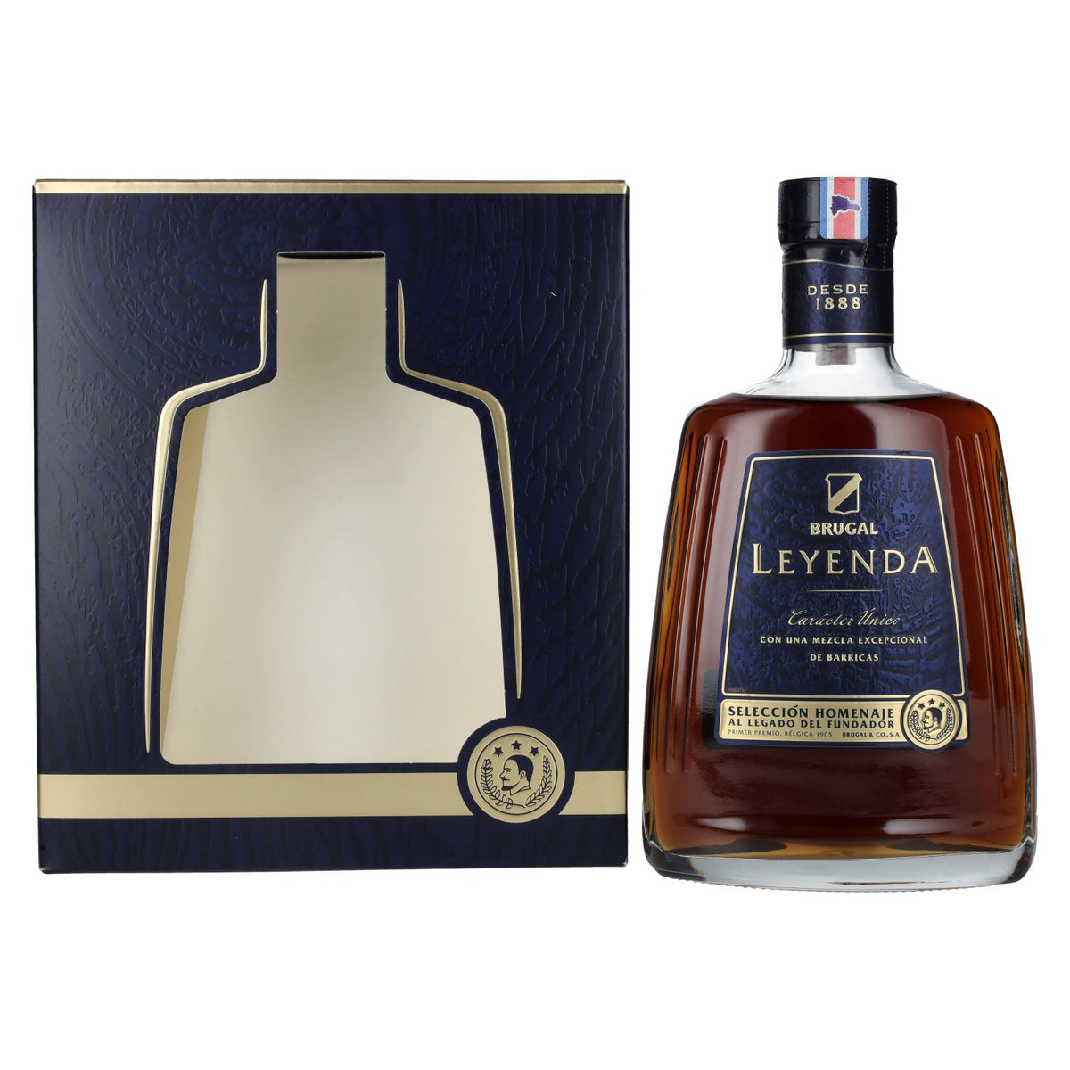 Brugal LEYENDA Selección Homenaje 38% Vol. 0,7l in Geschenkbox