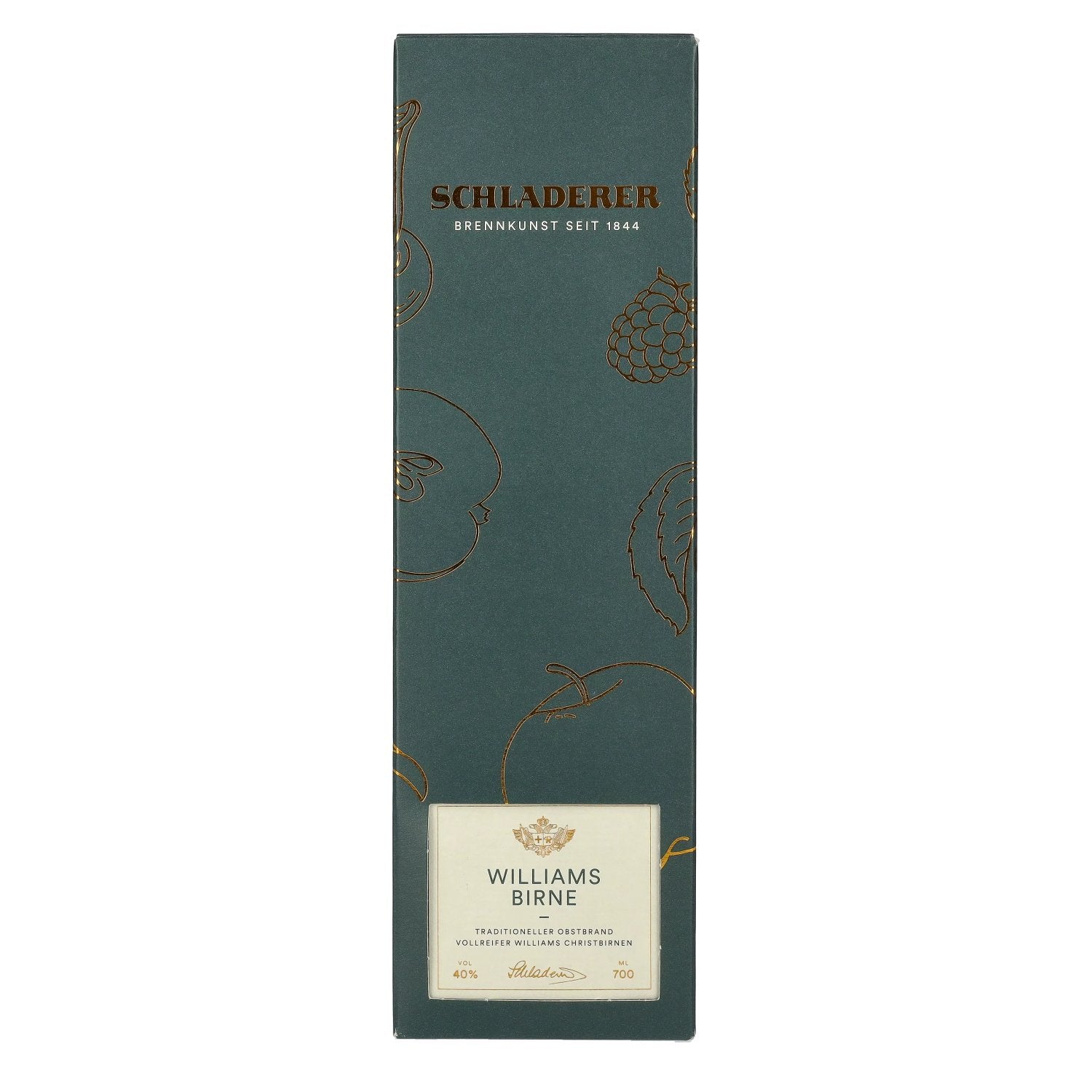 Schladerer Williams Birne 40% Vol. 0,7l in Geschenkbox