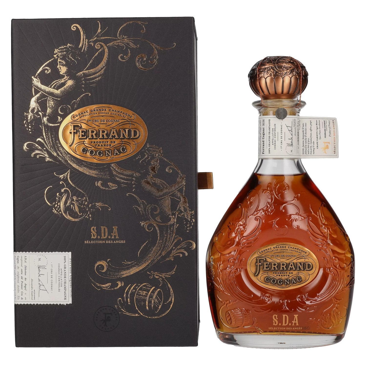 Cognac Ferrand Sélection des Anges Grande Champagne 1er Cru de Cognac 41.8% Vol. 0.7l in gift box