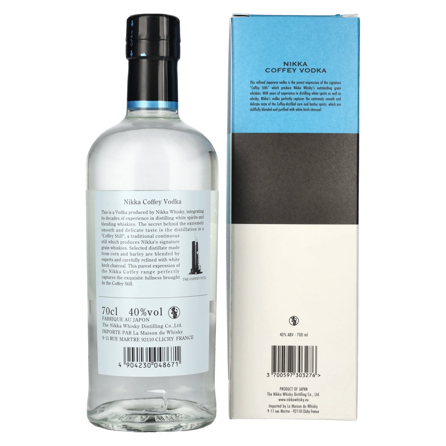 Nikka Coffey Vodka 40% Vol. 0,7l in Geschenkbox