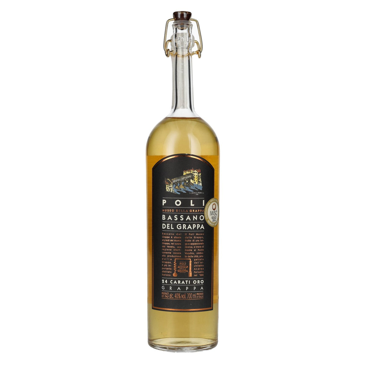 Poli Bassano del Grappa 24 Carat Gold 40% Vol. 0.7l