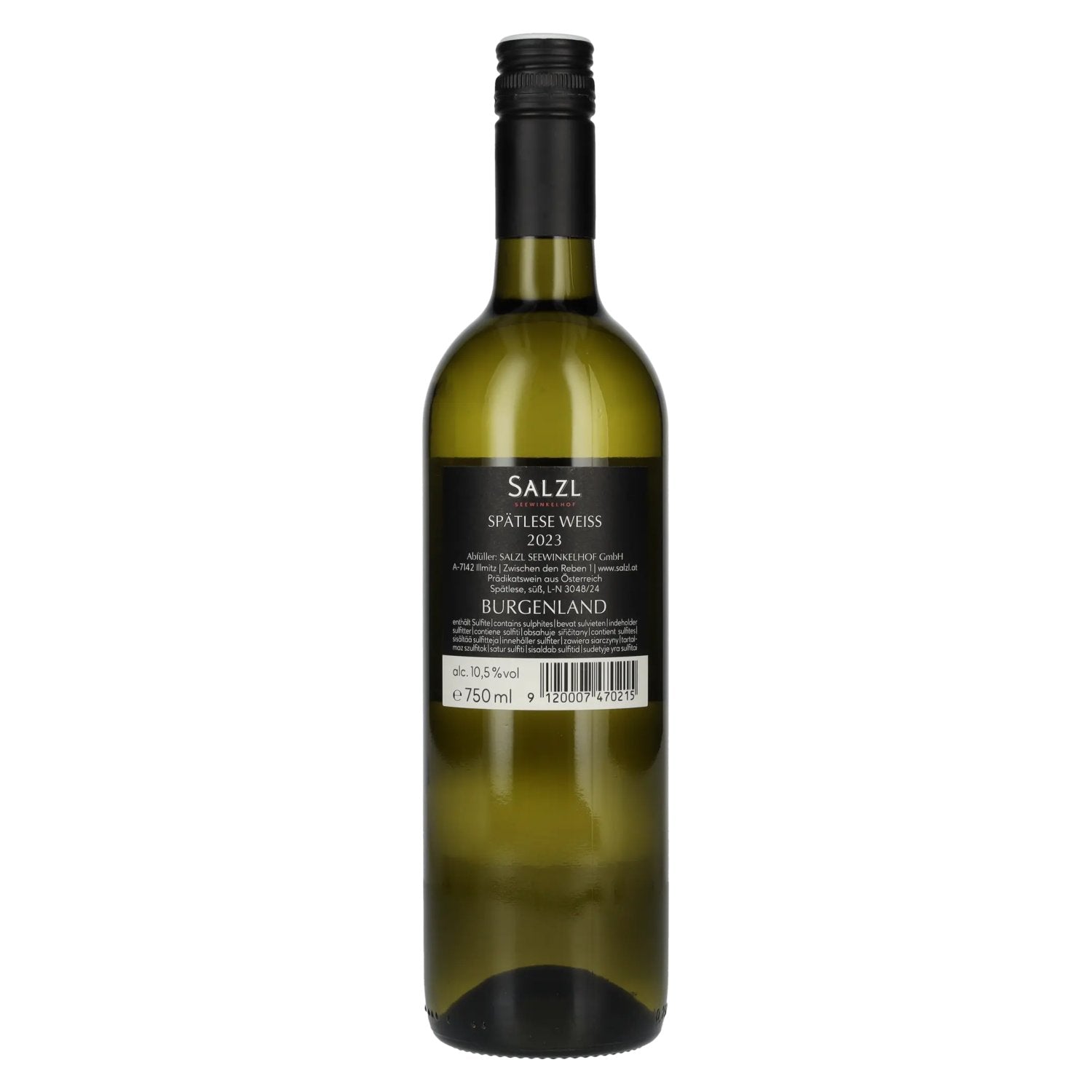 Salzl Spätlese White 2023 10.5% Vol. 0.75l
