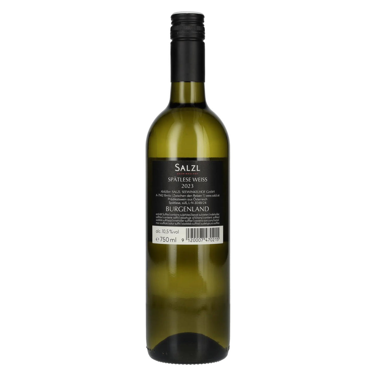 Salzl Spätlese Weiss 2023 10,5% Vol. 0,75l