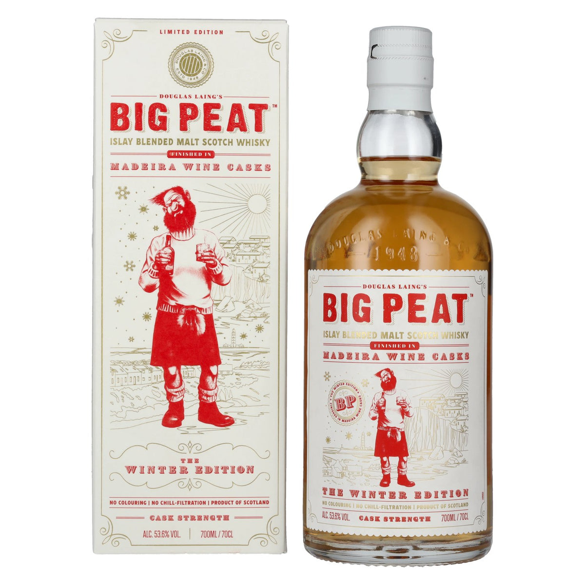 Douglas Laing BIG PEAT The Winter Edition 53.6% Vol. 0.7L in Gift Box