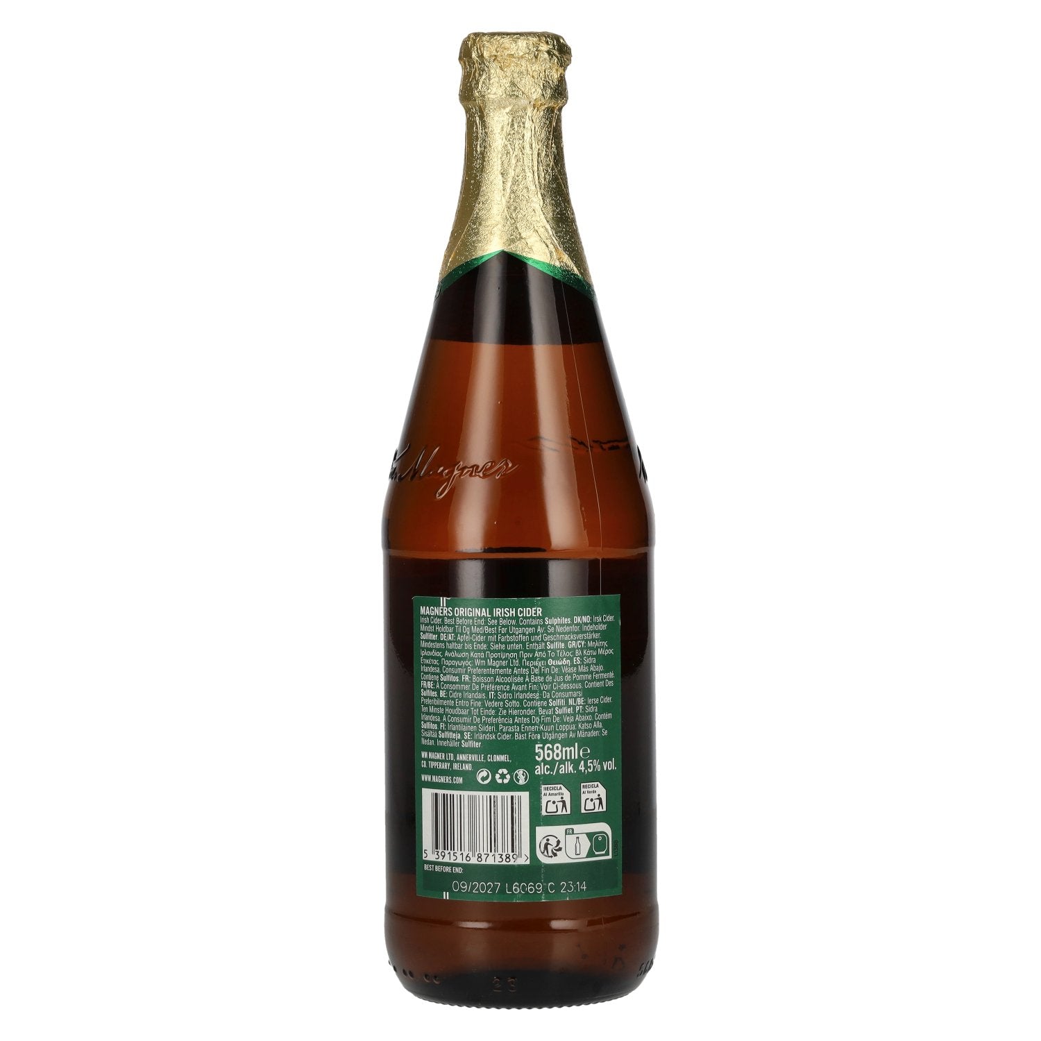 Magners Irish Cider ORIGINAL 4,5% Vol. 0,568l