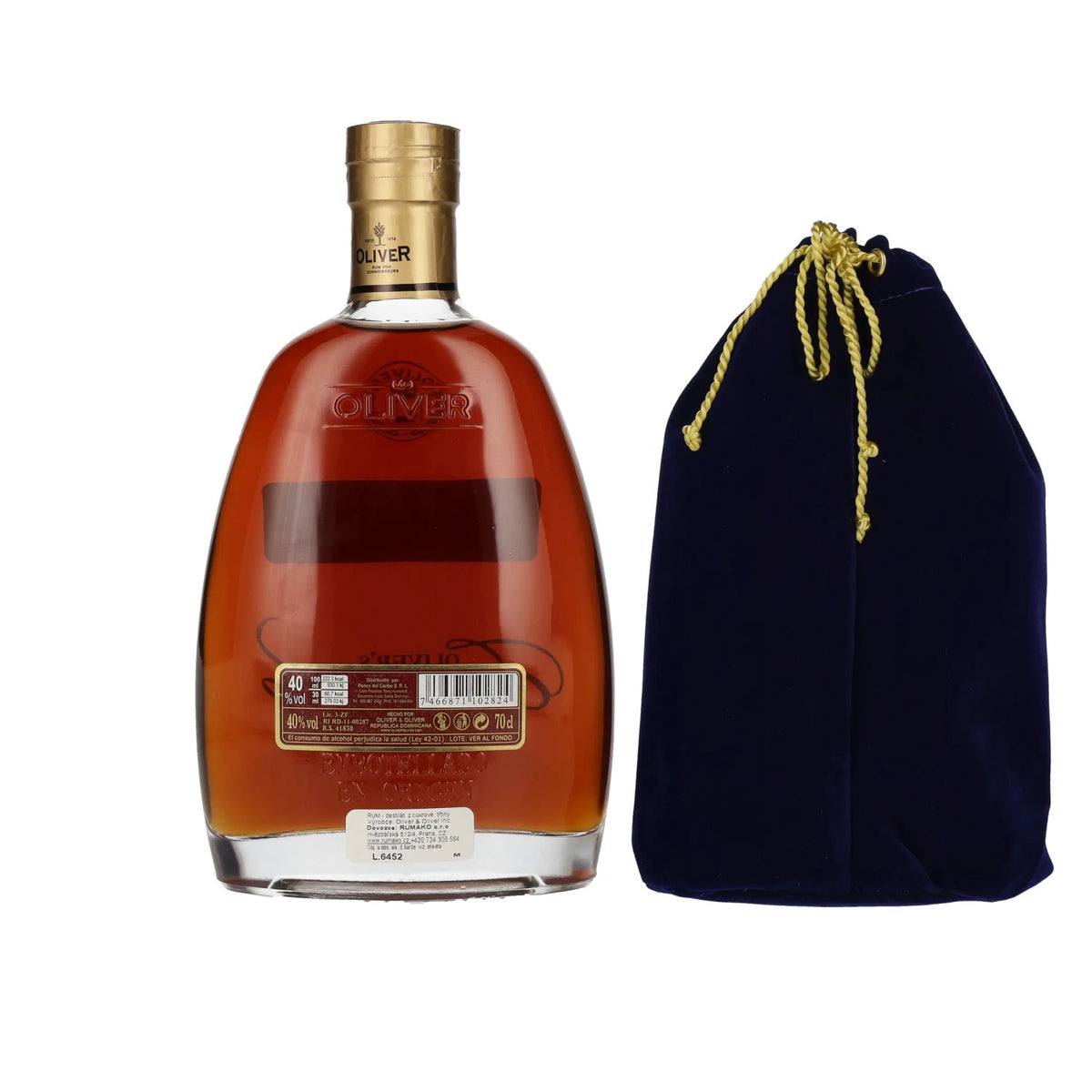 Oliver’s Exquisito Solera Rum 1995 40% vol. 0.7 l