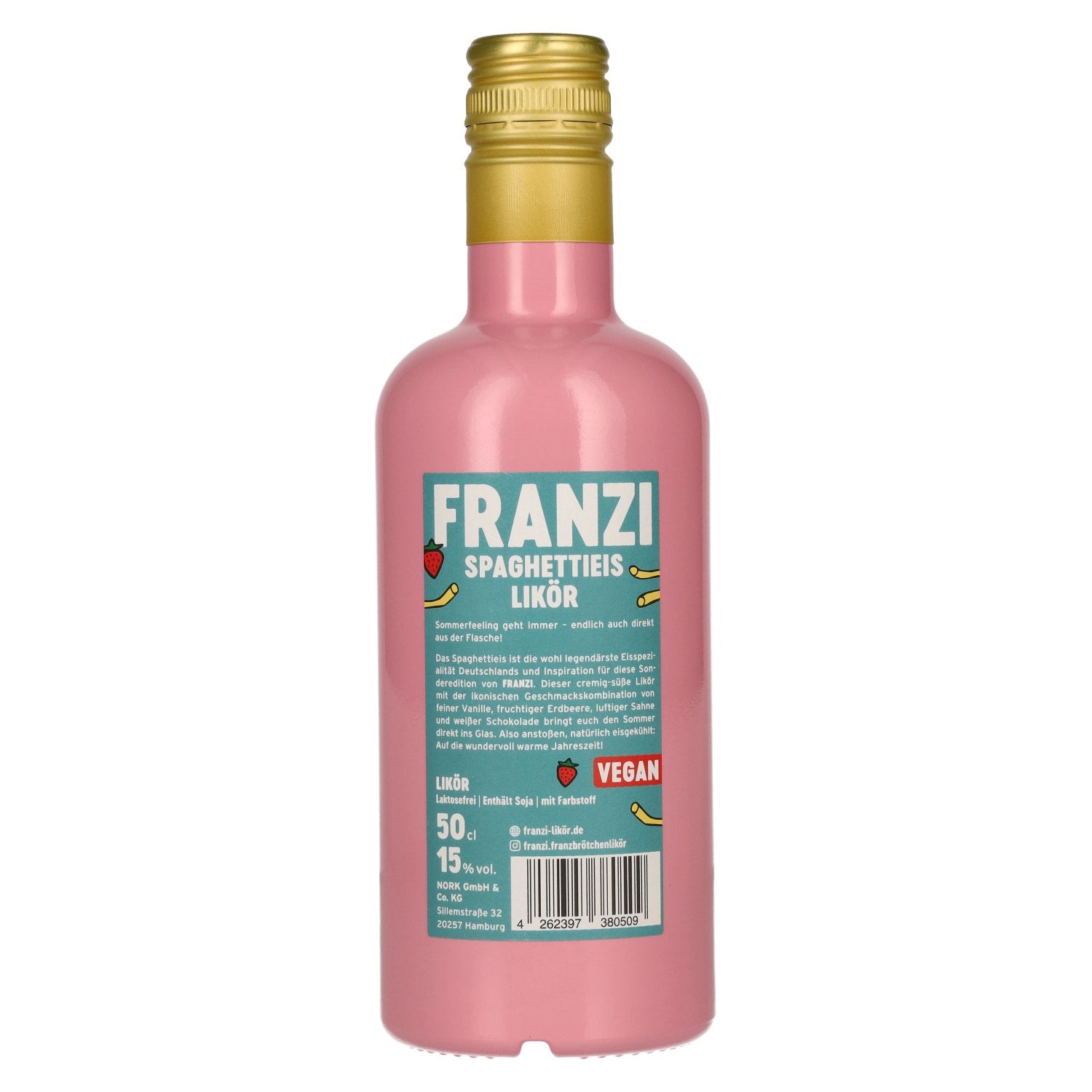 Franzi Spaghettieis Likör 15% vol. 0.5 l